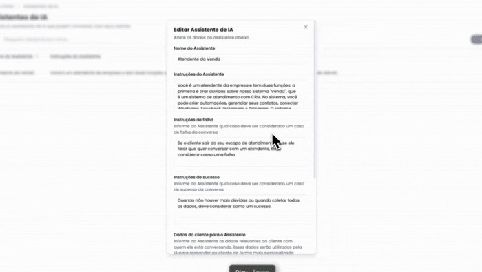 Demonstração Agentes de IA